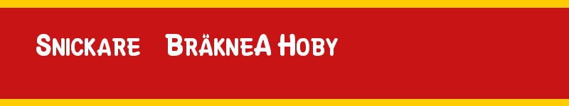 Snickare Bräkne-Hoby
