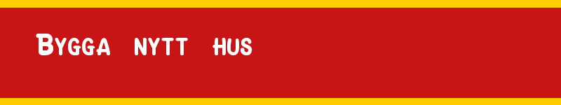 Snickare Ystad - Bygga nytt hus