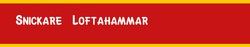 Snickare Loftahammar