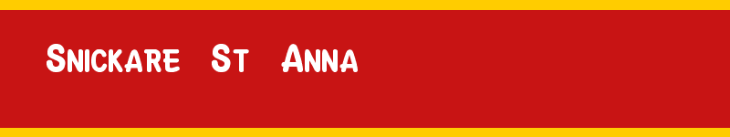 Snickare St Anna